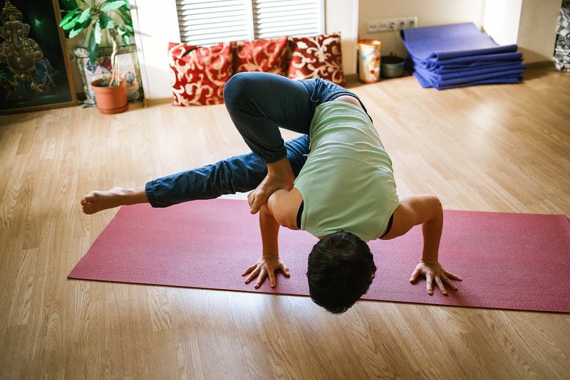 Supported Bridge Pose
